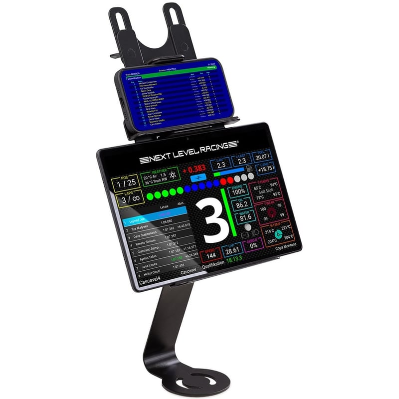 Next Level Racing Elite Clamp Mount for Tablet, Mobile Phone, Button Box - Black - Thumbnail 3