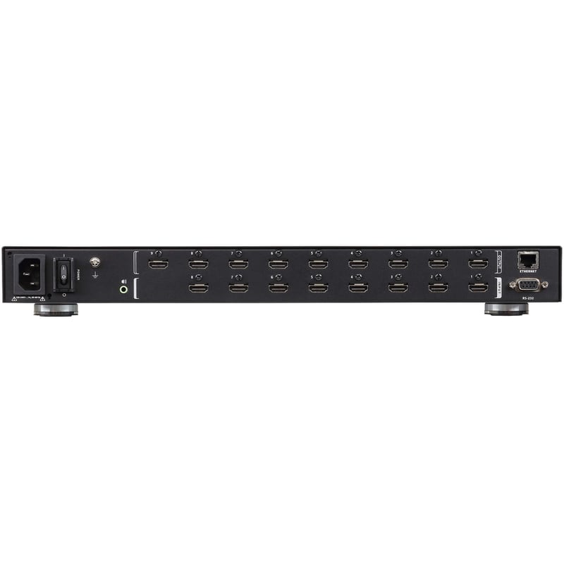 ATEN 8 x 9 4K HDMI Matrix Switch with Scaler-TAA Compliant - Thumbnail 3
