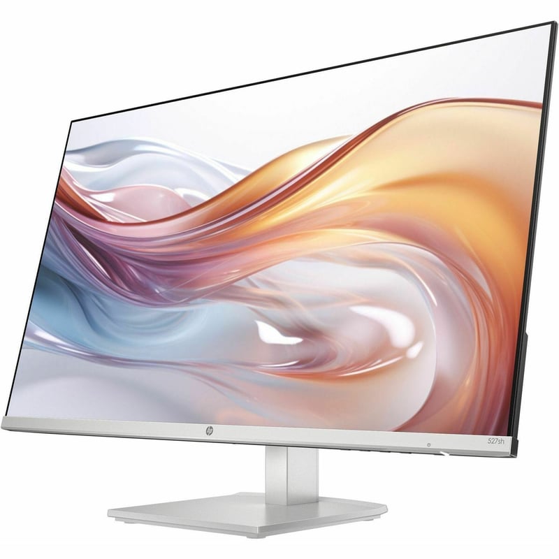 HP 527sh 27" Class Full HD LED Monitor - 16:9 - Silver - Thumbnail 1