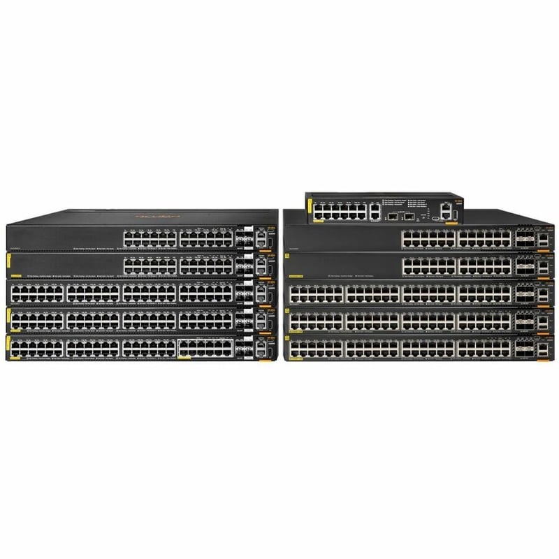 Aruba 6200F 12G Class4 PoE 2G/2SFP+ 139W Switch - Thumbnail 2