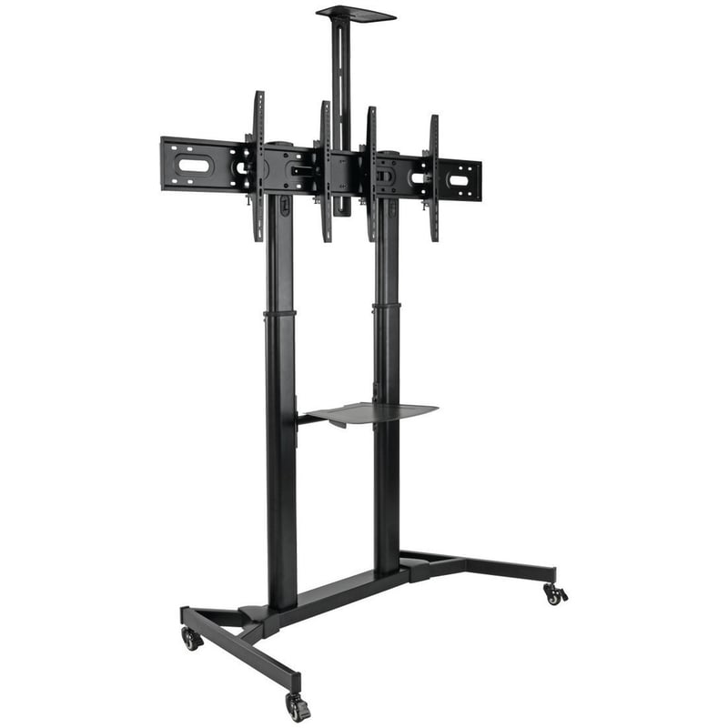 Eaton Tripp Lite Series Rolling Dual-Screen TV/Monitor Cart - For Two 35" to 45" TVs and Monitors, Side-by-Side Mounting - Thumbnail 1