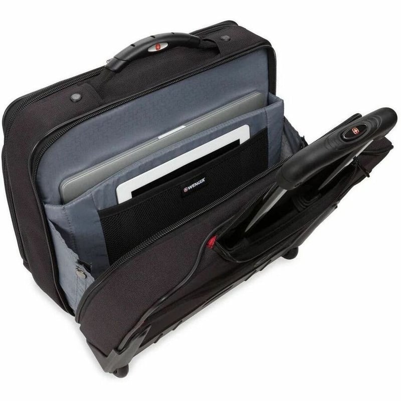 WENGER GRANADA PRO BUSINESS CASE ROLLER BLACK FITS UP TO 17IN - Thumbnail 3