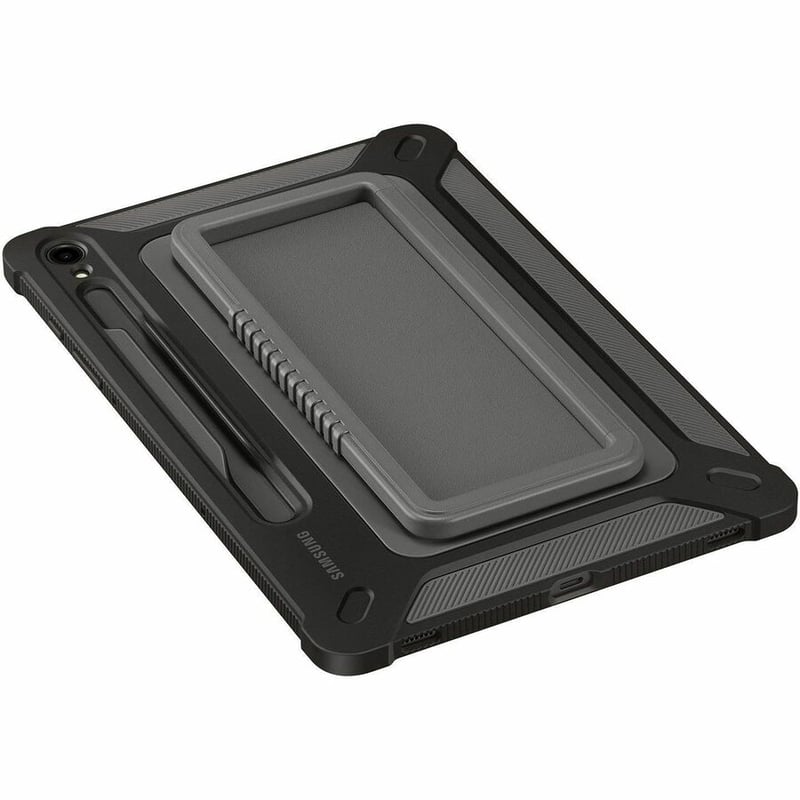 Samsung Rugged Carrying Case for 11" Samsung Galaxy Tab S9 Tablet, Stylus - Black - Thumbnail 2