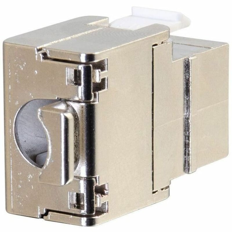Ortronics Cat6 FTP Keystone Jack, Self Termination w/ Icon Slot for Port ID, 25 Pack - Thumbnail 2