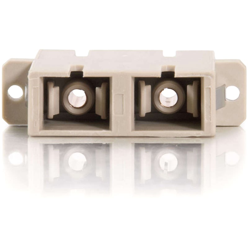 C2G SC Female to SC Female Duplex Fiber Adapter - Thumbnail 2