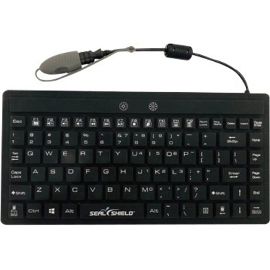 Seal Shield Silk Mini Glow Waterproof Silicone Backlit Keyboard - Thumbnail 2