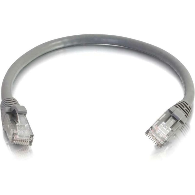 C2G-5ft Cat6 Snagless Unshielded (UTP) Network Patch Cable (25pk) - Gray - Thumbnail 1