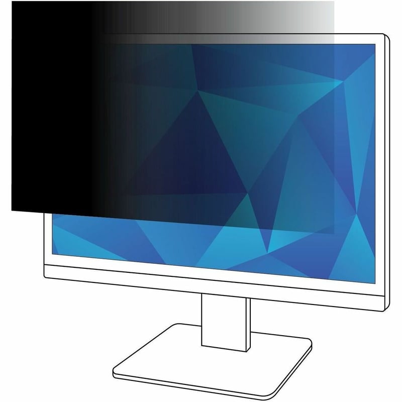 3M Privacy Filter for 19.5in Monitor, 16:10, PF195W1B - Thumbnail 1