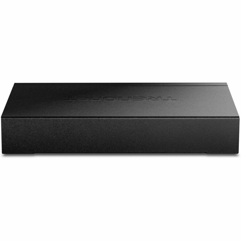 TRENDnet 6-Port Unmanaged Multi-Gig Switch, 4 x 2.5GBASE-T Ports, 2 x 10G SFP+ Ports Fanless, Compact Desktop Design, Metal Housing, Network Ethernet Switch, Lifetime Protection, Black, TEG-S562 - Thumbnail 2