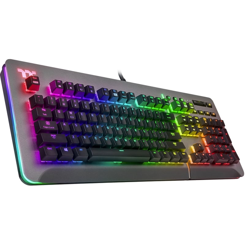 Thermaltake Level 20 RGB Titanium Edition Mechanical Gaming Keyboard - Thumbnail 1