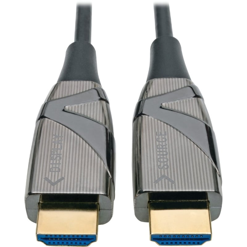 Eaton Tripp Lite Series 4K HDMI Fiber Active Optical Cable (AOC) - 4K 60 Hz, HDR, 4:4:4 (M/M), 45 m (148 ft.) - Thumbnail 1