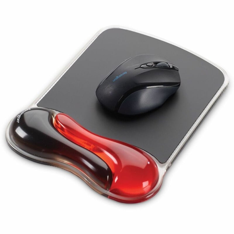 Kensington Duo Gel Mouse Pad Wrist Rest - Thumbnail 3