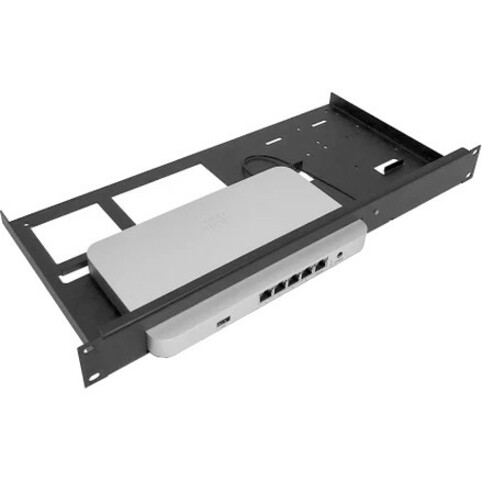 Traxx Solutions TRX-1U-M1A Rack Mount Kit for Cisco Meraki MX64 and MX67 - Thumbnail 3