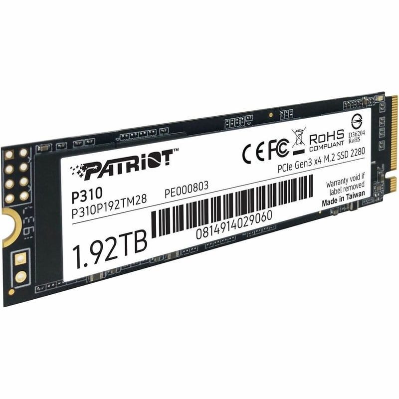 PATRIOT P310 1920GB M.2 2280 RETAIL - Thumbnail 3
