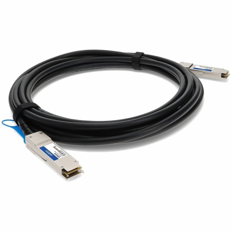 AddOn NetAPP X6594-R6 Compatible TAA Compliant 40GBase-CU QSFP+ to QSFP+ Direct Attach Cable (Active Twinax, 1m) - Thumbnail 3