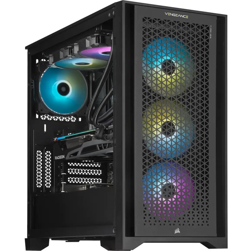 Corsair VENGEANCE i7200 Gaming Desktop Computer - Intel Core i7 11th Gen i7-10700K - 16 GB RAM DDR4 SDRAM - 1 TB M.2 PCI Express NVMe SSD - Thumbnail 3