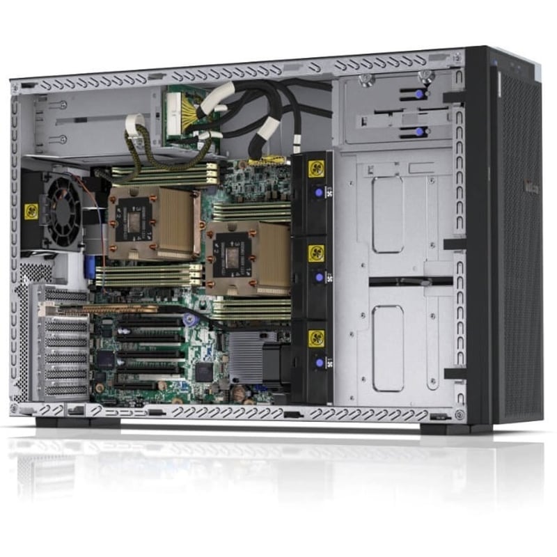 Lenovo ThinkSystem ST550 7X10A0EGNA 4U Tower Server - 1 x Intel Xeon Silver 4208 2.10 GHz - 32 GB RAM - 12Gb/s SAS, Serial ATA/600 Controller