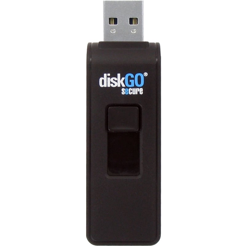 EDGE 64GB DiskGo Secure Pro USB 3.0 Flash Drive - Thumbnail 1