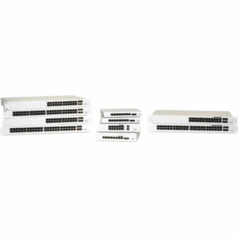 MERAKI MS130-8P-I CLOUD MGD 8GE 120W POE SWITCH INTERNAL PSU