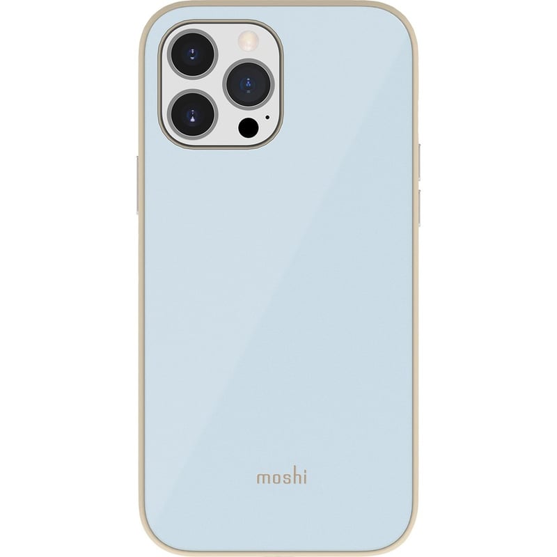 Moshi iGlaze Slim Hardshell Case Adriatic Blue for iPhone 13 Pro Max - Thumbnail 5