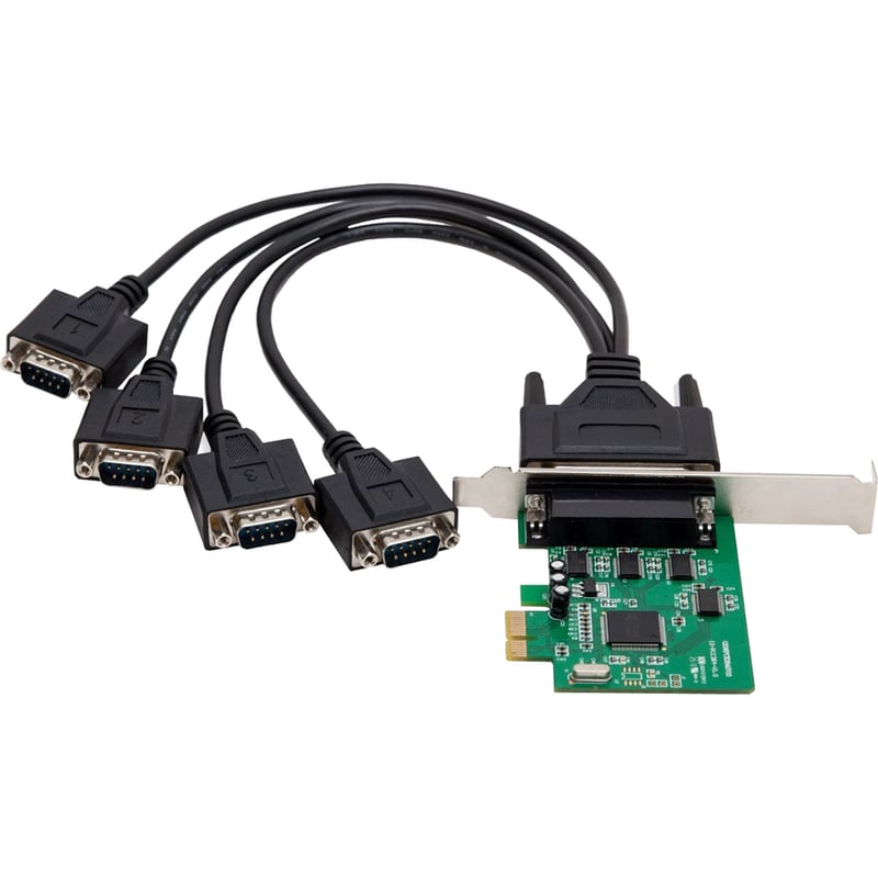 SYBA Multimedia 4 Port DB9 Serial PCI-e x1 Card - Thumbnail 3
