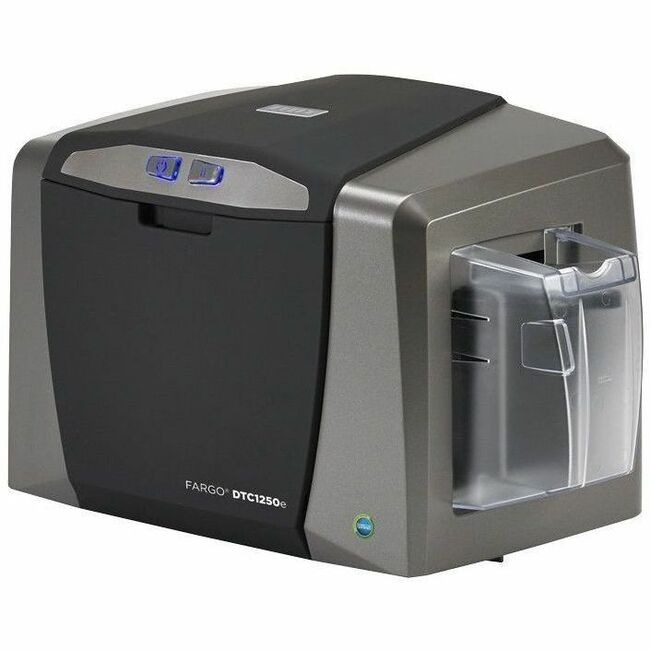 Fargo DTC1250e Single Sided Desktop Dye Sublimation/Thermal Transfer Printer - Color - Card Print - USB - Thumbnail 1