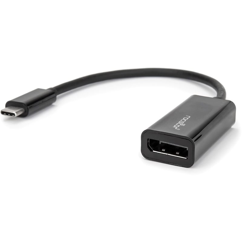 Rocstor Premium USB-C to DisplayPort Adapter M/F - USB Type-C to DP Converter Adapter for Computers, Macbook, Macbook Pro, Chromebook or devices with USB C - 6" - USB Type C - For connections via USB-C to DisplayPort for Monitors - Thumbnail 3