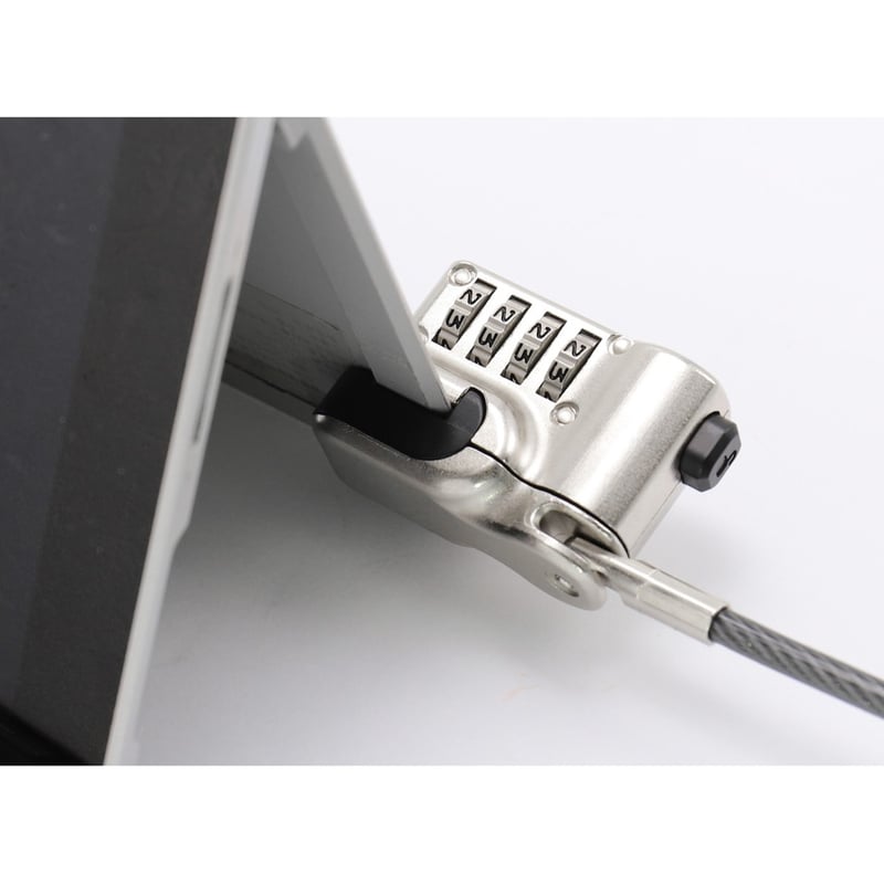 CTA Digital Kickstand Security Grip Cable for Surface Pro and Other Laptop/Tablet Hybrids - Thumbnail 3