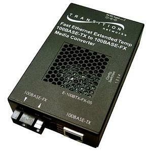 100MBS TX TO FX HIGH TEMP CONV (SC-HT) W/LA PS