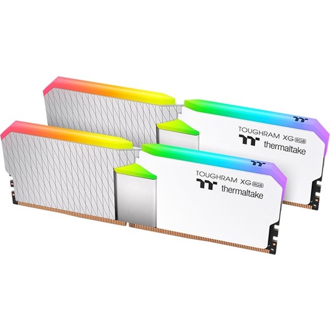 Thermaltake TOUGHRAM XG RGB Memory DDR4 3600MHz 16GB (8GB x2)-White - Thumbnail 1