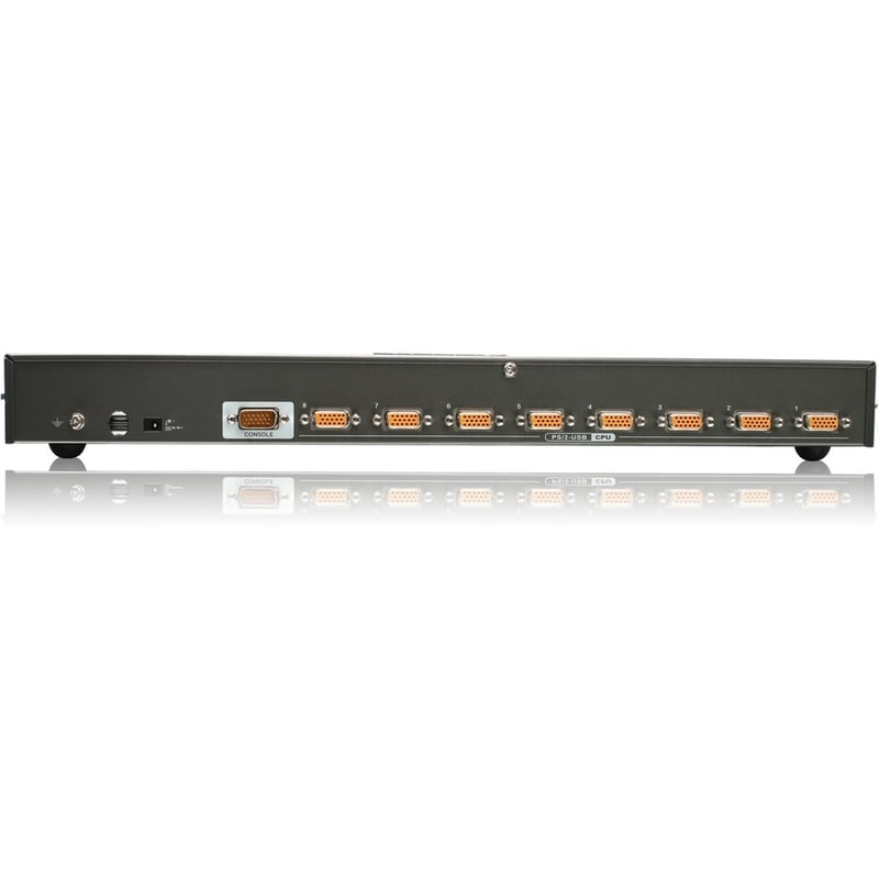 IOGEAR 8-Port USB PS/2 Combo VGA KVM Switch with PS/2 KVM Cables - Thumbnail 4