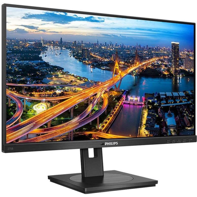 PHILIPS 275B1 - 27" Monitor, LED, QHD (2560x1440), 2x HDMI, DP, Height, USB-Hub, EPEAT, 4 Year Manufacturer Warranty - Thumbnail 1