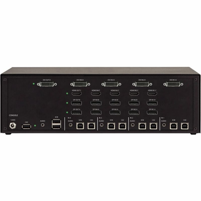 Black Box Secure KVS4-4004DHVX KVM Switchbox - Thumbnail 2