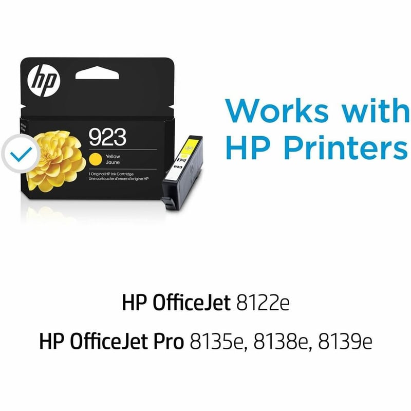HP 923 Original Inkjet Ink Cartridge - Yellow Pack - Thumbnail 5