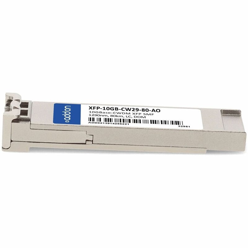 AddOn MSA and TAA 10GBase-CWDM XFP Transceiver (SMF, 1290nm, 80km, LC, DOM) - Thumbnail 2