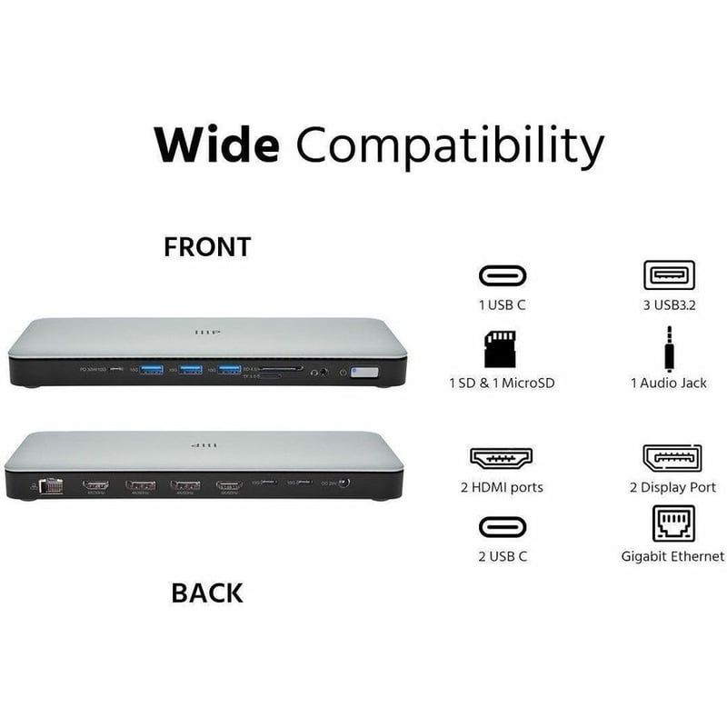 15-IN-1 TRIPLE-DISPLAY MST DOCKING STATION - Thumbnail 2