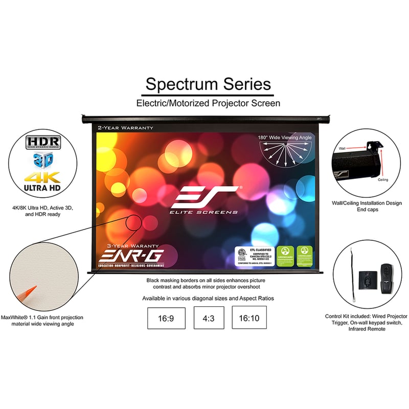 Elite Screens Spectrum - Thumbnail 5