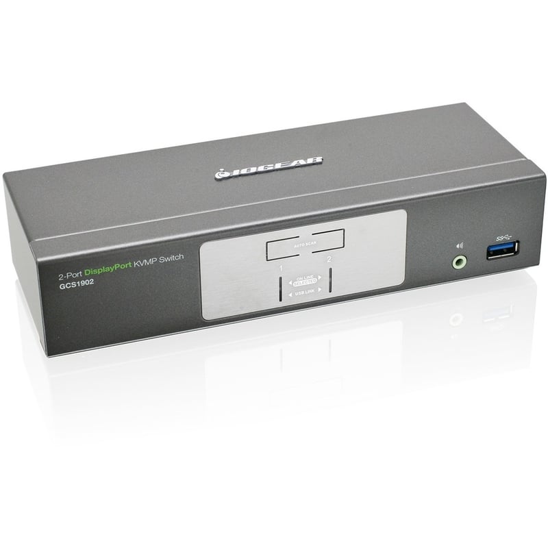 IOGEAR 2-Port DisplayPort KVMP Switch with USB 3.0 Hub (TAA Compliant) - Thumbnail 3