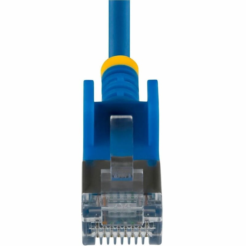 ULTRA SLIM CAT6A CABLE BLUE SLIM RJ45 FTP PATCH CABLE - Thumbnail 4
