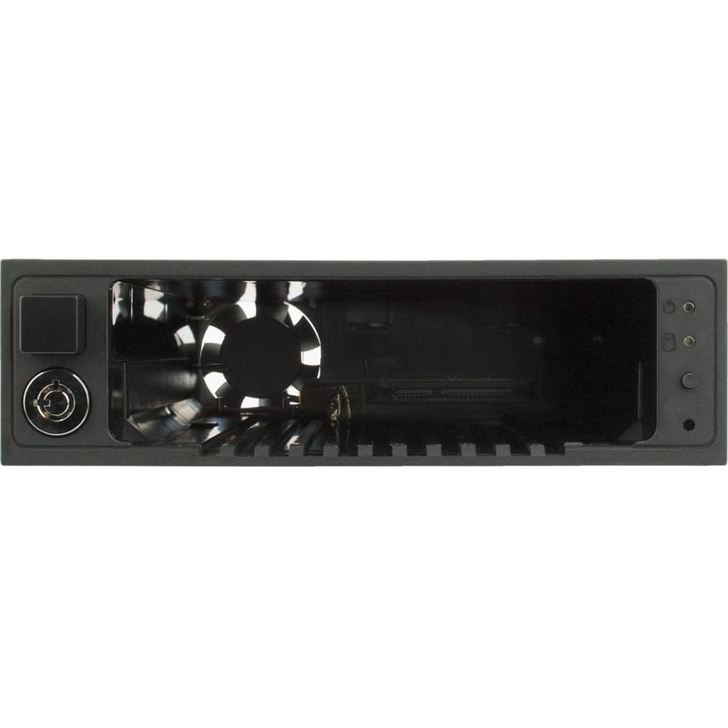 CRU Data Express DX175 Drive Bay Adapter for 5.25" - Serial ATA/600, 6Gb/s SAS Host Interface Internal - Black - Thumbnail 1