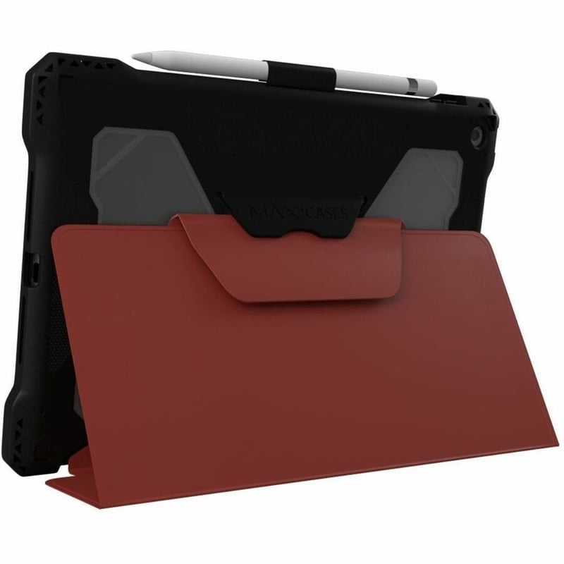 EXTREME FOLIO-X2 FOR IPAD 9 (7/8) 10.2(2021) (RED-NEW WIPEABLE MATERIAL) (RED) - Thumbnail 3
