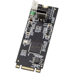 SYBA Multimedia USB 3.2 Gen 2 (10 Gbps) 1-Port Type-C M.2 22x60 B+M key Controller Card - Thumbnail 1