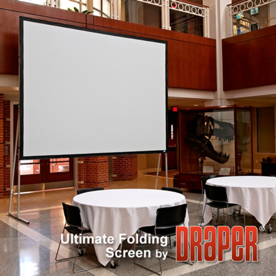 Draper Ultimate Folding Screen 186" Electric Projection Screen - Thumbnail 2