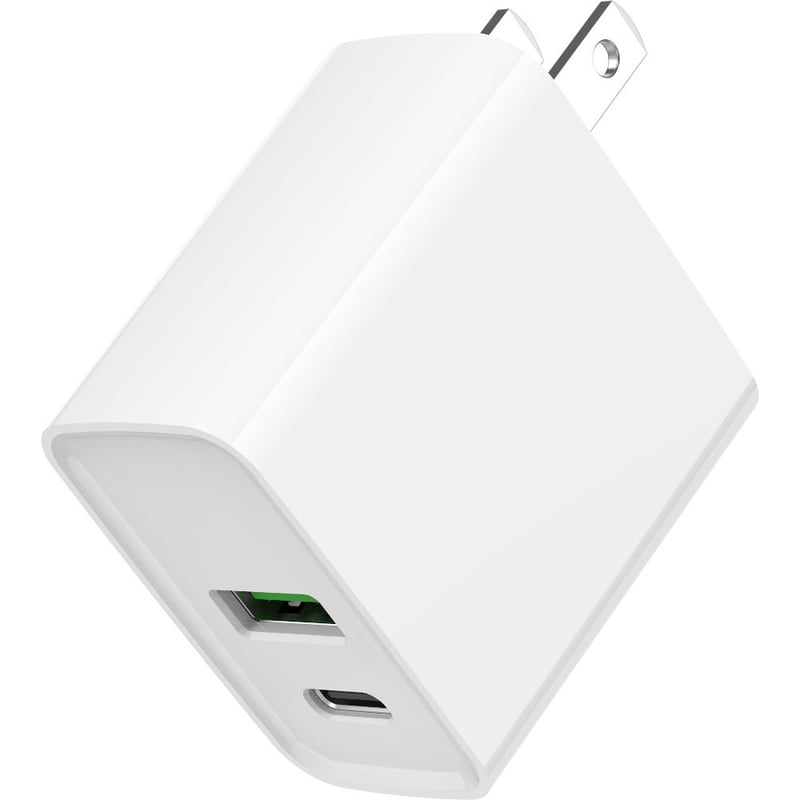 4XEM 20W Dual USB Wall Charger - White - Thumbnail 4