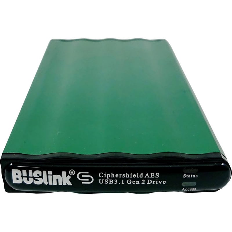 Buslink CipherShield DSE-2TSDG2C 2 TB Portable Solid State Drive - 2.5" External - SATA - TAA Compliant - Thumbnail 1