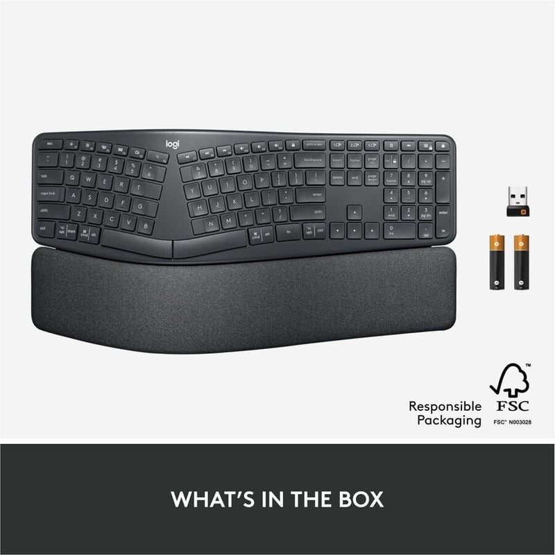 Logitech ERGO K860 Split Ergonomic Keyboard - Thumbnail 3