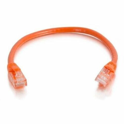 Quiktron Q-Series Patch Cords, CAT6, booted, Orange, 10 FT - Thumbnail 1