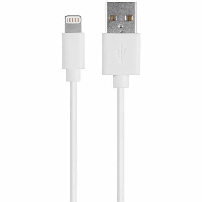 MONOPRICE ESSENTIAL APPLE MFI CERTIFIED LIGHTNING TO USB USB-A CHARGING CABLE - Thumbnail 2
