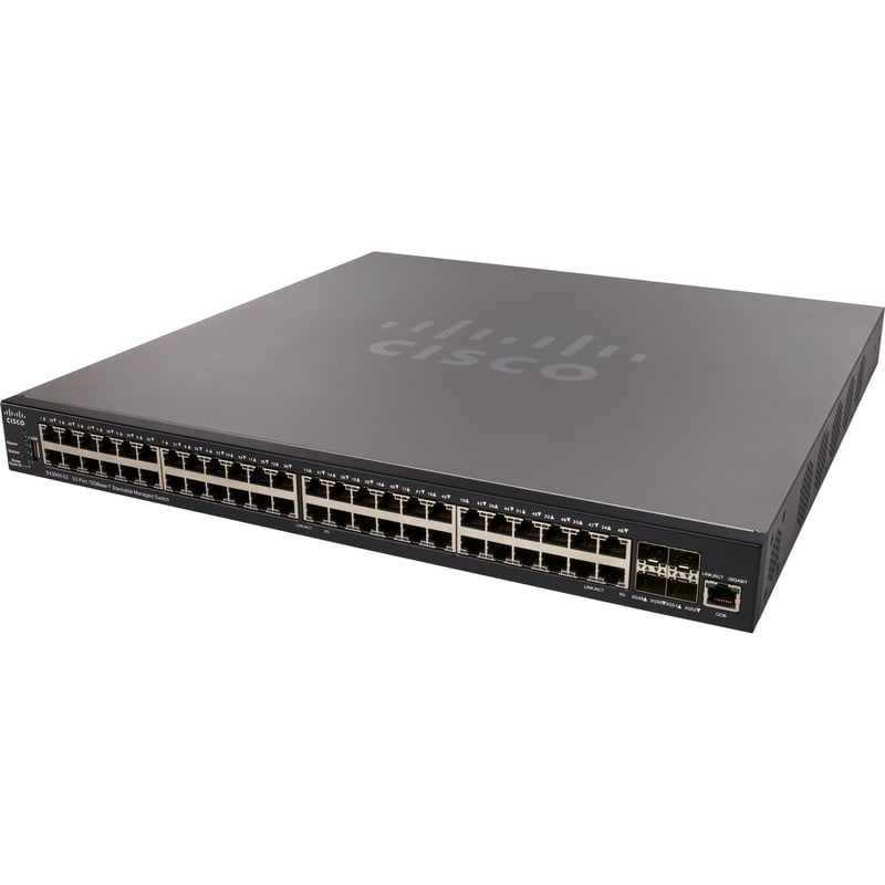 52-PORT 10GBASE-T STACKABLE MANAGED SWITCH REMANUFACTURED - Thumbnail 1