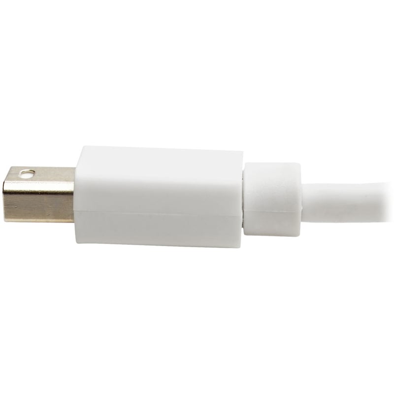 Eaton Tripp Lite Series Keyspan Mini DisplayPort to DisplayPort Cable Adapter (M/F) - 4K 60 Hz, DP 1.2, HDCP 2.2, 6 in. (15.2 cm) - Thumbnail 2